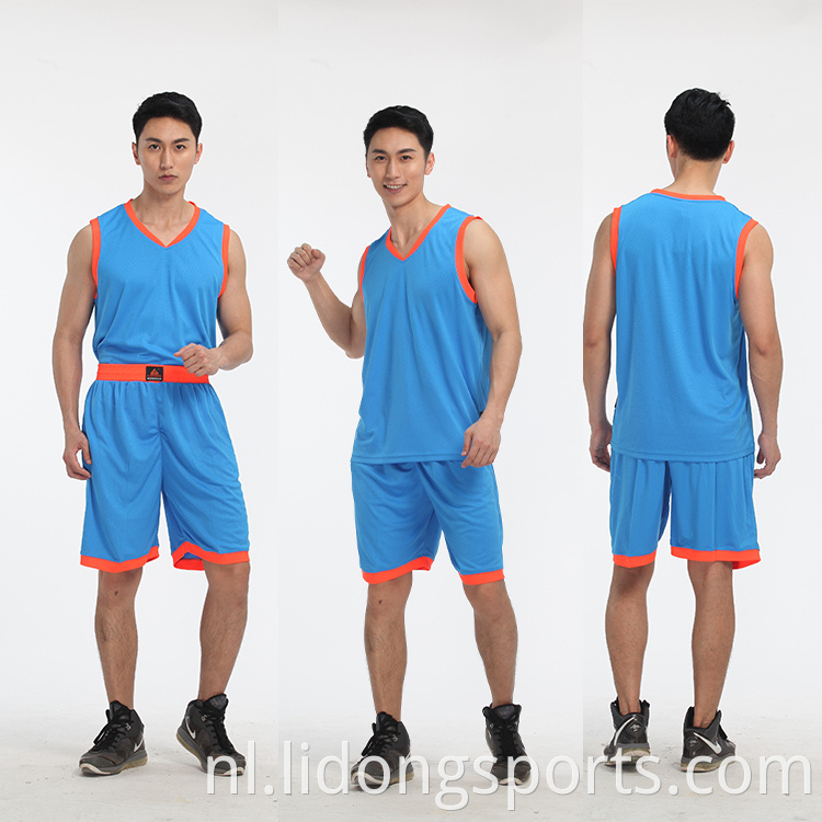 Multi-Color Basketball Uniform voor mannen Custom Jersey